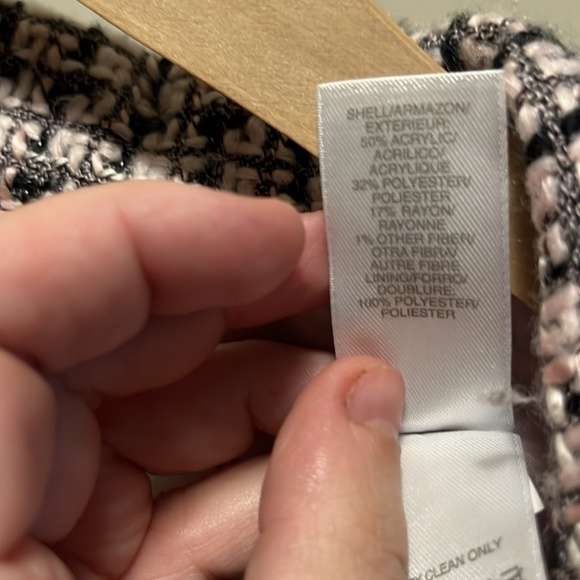 Emma James Pink and Black Tweed Blazer - Picture 5 of 5